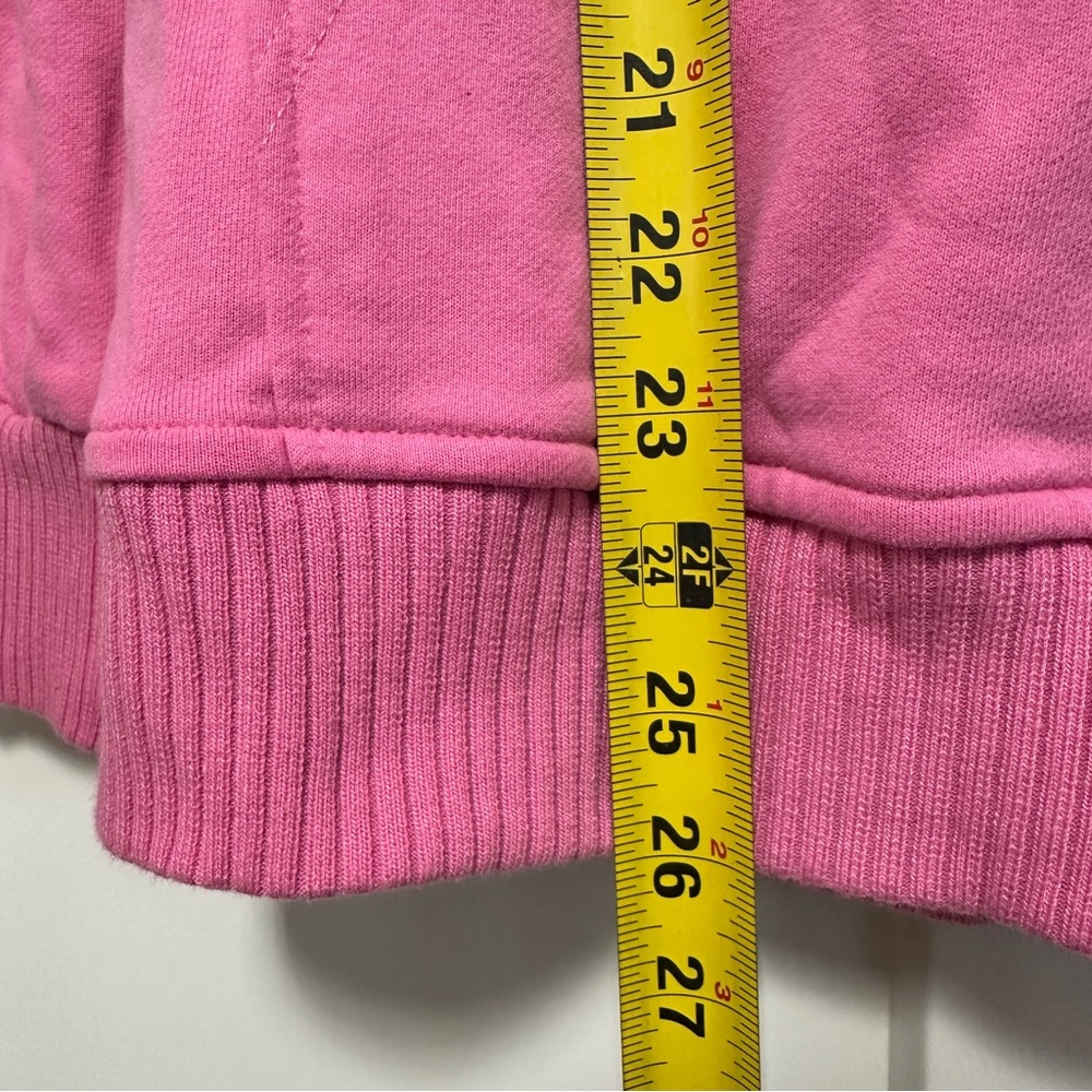 V-Neck Long Sleeve Hooded Sweatshirt Size S - Picture 7 of 10